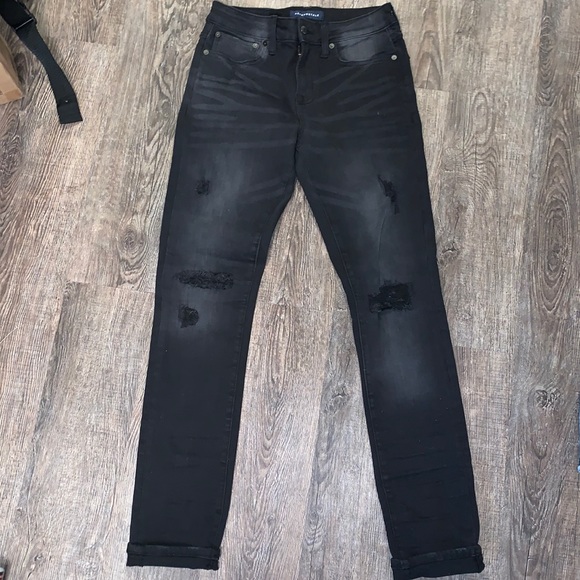 Nwot Mens Aeropostale Black Skinny 